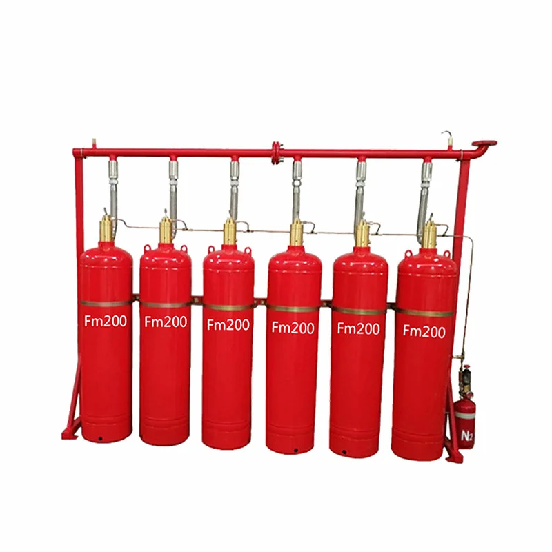 4.2Mpa system Hfc-227ea Pipe Network Type automatic fm200 fire extinguishing system