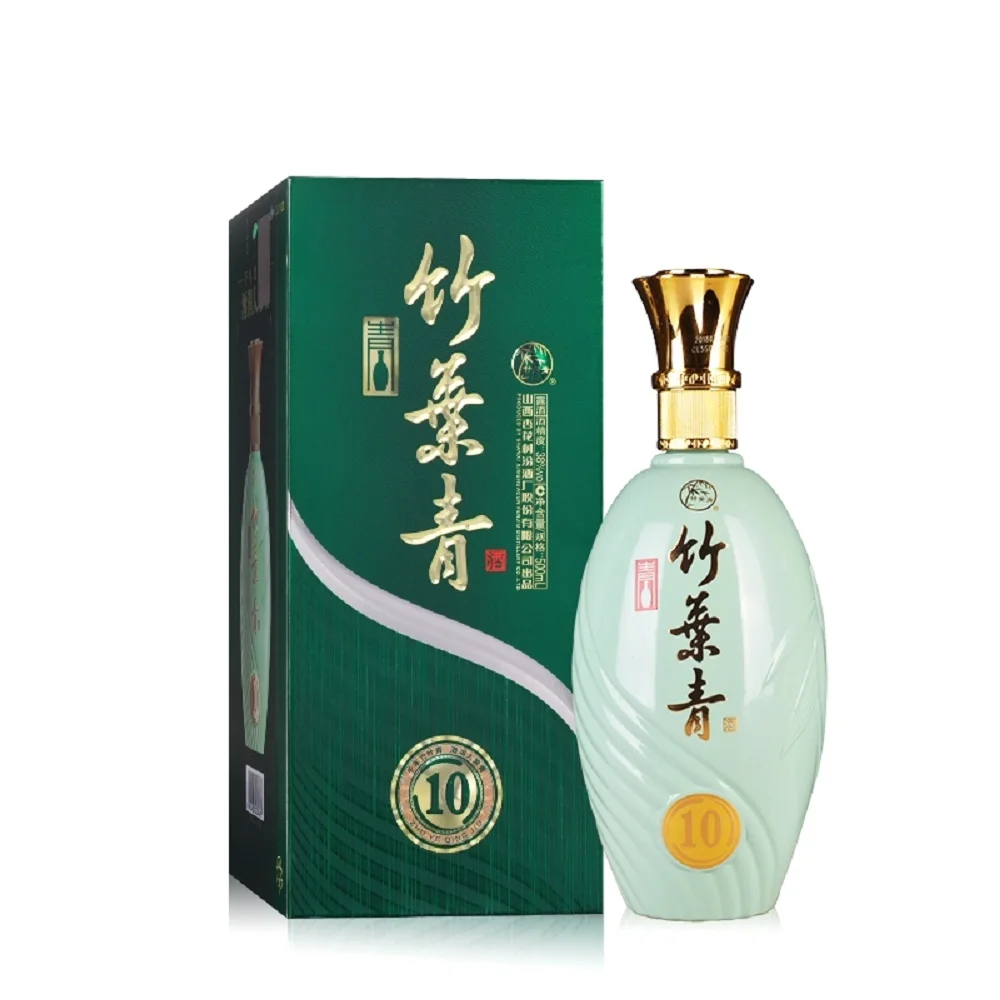 
China famous brand FenJiu 38% 500ml 10 years ZHUYEQING liquor chinese liquor 