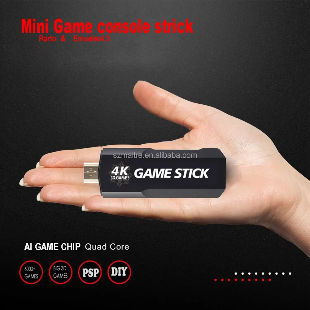 Оптовая продажа семейная игровая консоль 4K 2 4G двойные геймпады HD USB X2 Ретро ТВ GD10 игровой плеер для SFC