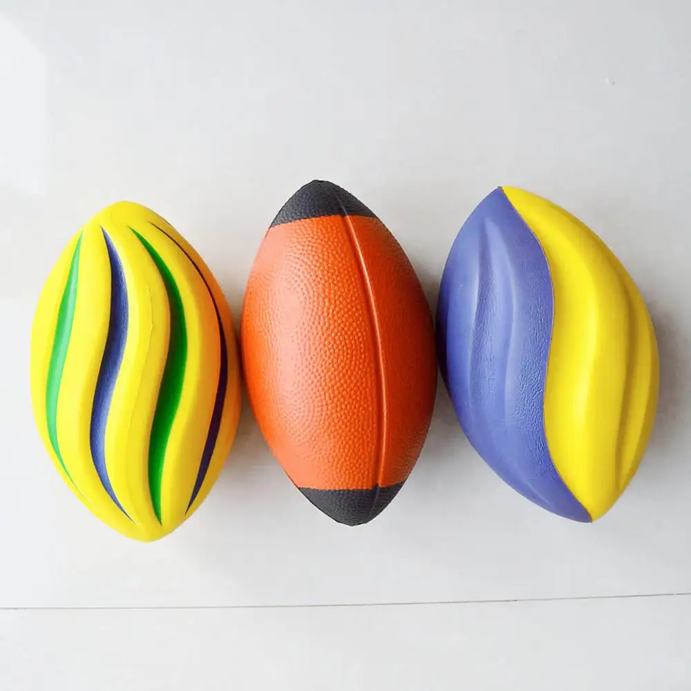 American footballshape pu foam stress ball ,rugby stress toy,pu rugby stress ball