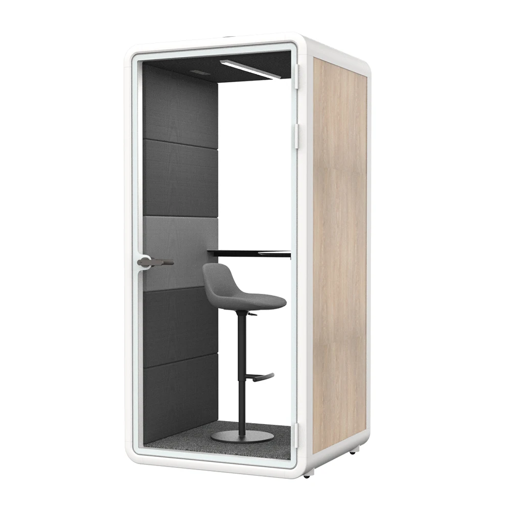 Sound insulation Office Phone Call Booth Acoustic Studio Meeting Pod Telephone Booth