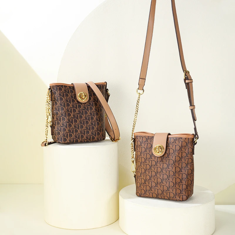 Pierre Loues 2022 Hot Selling New Products Designer Women Crossbody Bags Women PU Leather Bucket Bag