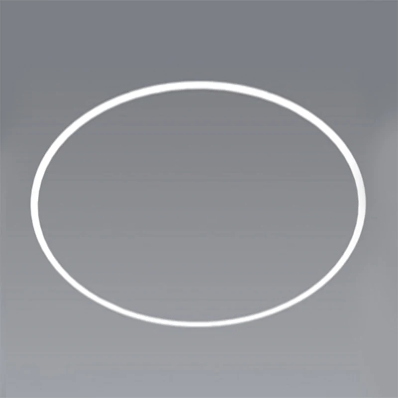 50m/roll silica diffuser 35x35mm  Dia1400mm curved aluminium led profile