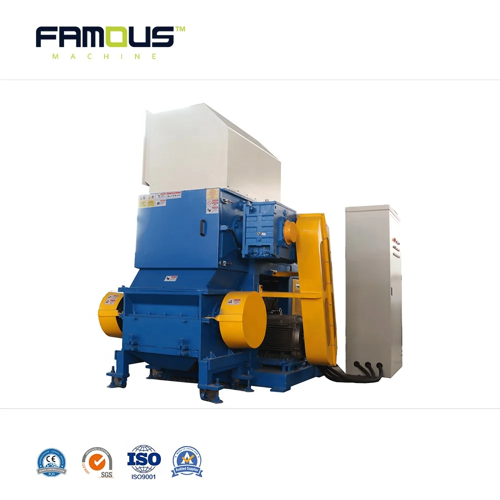 Customizable Industrial Single Shaft Shredder Waste Film And Woven Bag Soft Material Shredder Machine For Sale