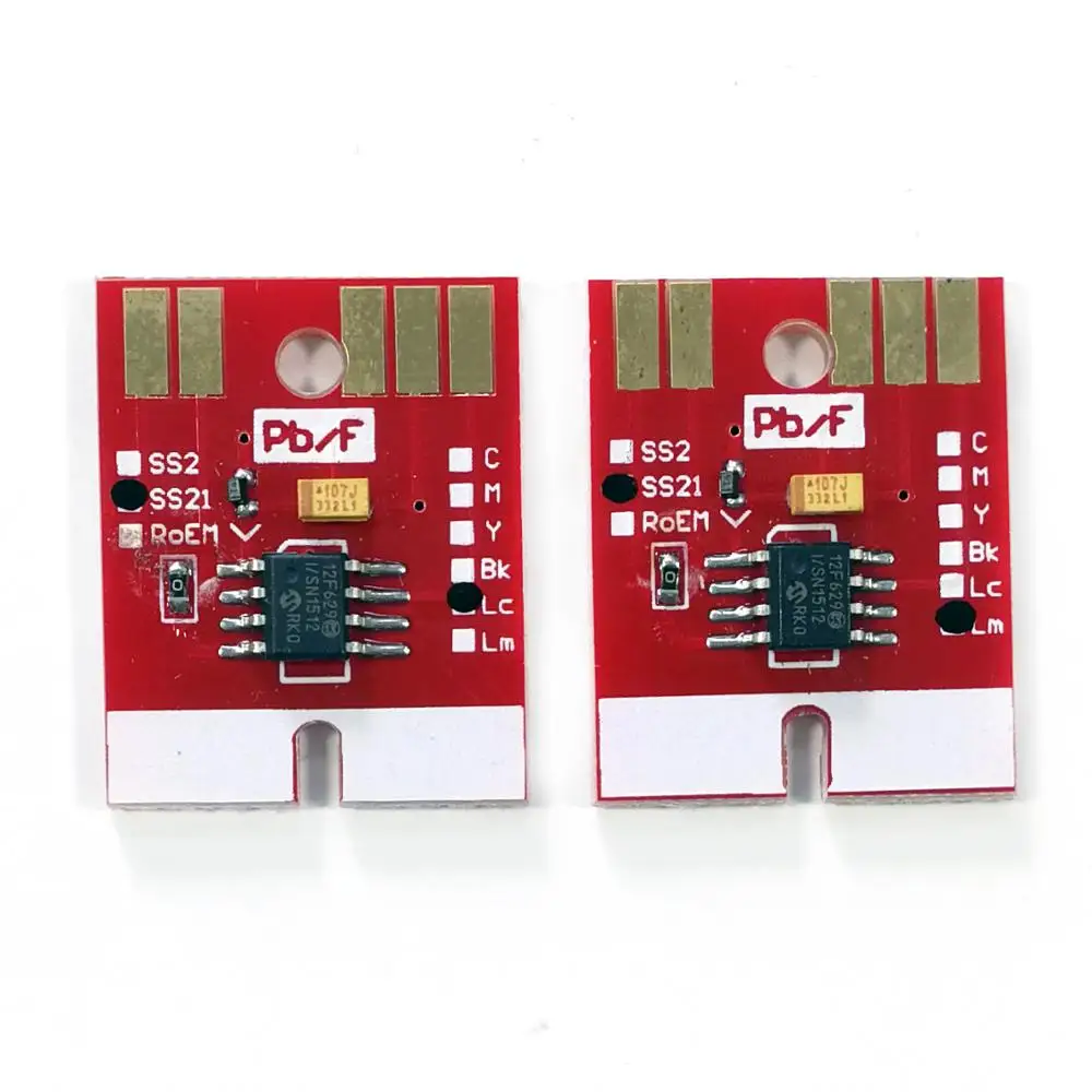 Wholesale Mimaki SS21 Lc Lm Permanent Auto Reset Ink Cartridge Chip for Mimaki JV33/JV3/JV5 printer