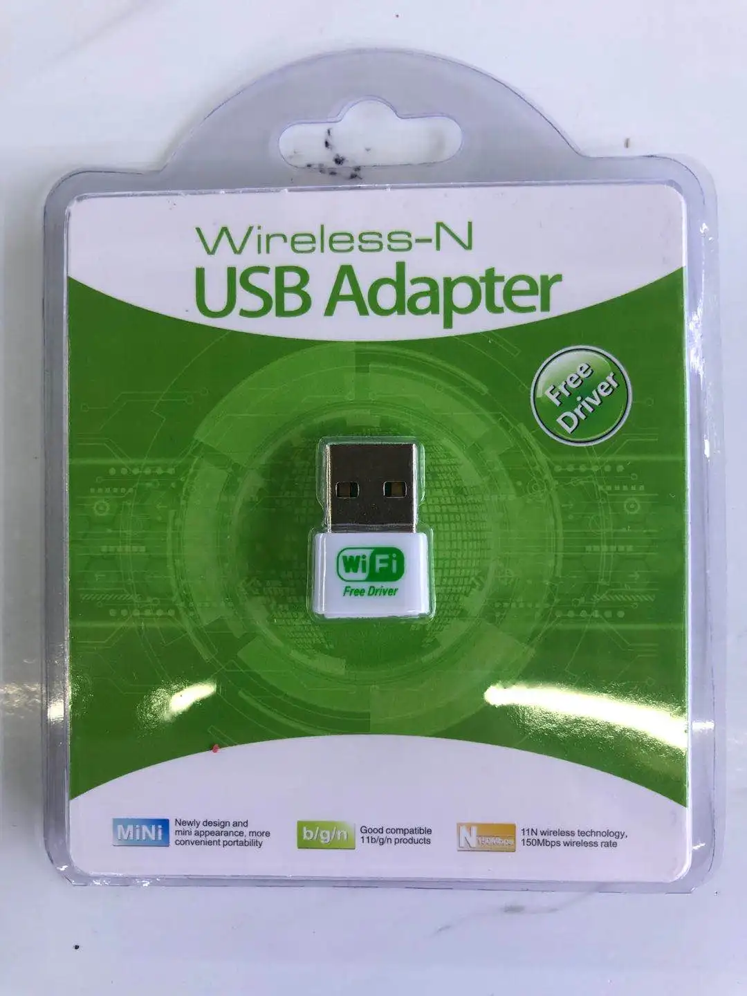 Free Driver Plug and Play MTK7601 2.4GHz USB Wireless Wifi Dongle 150Mbps USB2.0 WiFi Adapter for Laptop Computer PC