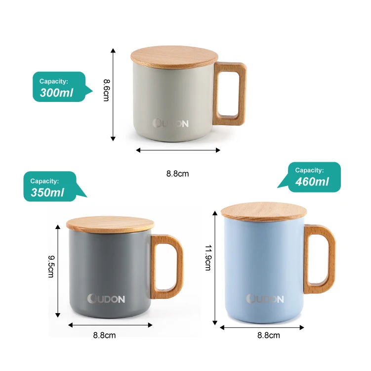 10oz 12oz 16oz Stainless Steel Insulated Sublimation Coffee Tea Mug with Custom Logo