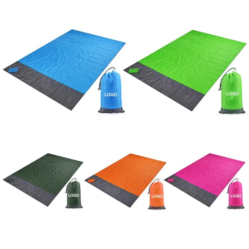 Personalized Foldable Waterproof Camping Hiking Picnic Blanket Lightweight Portable Park Beach Mat