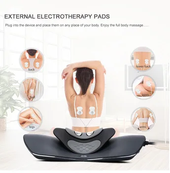 Small MOQ Low Frequency Impulse Physiotherapy Cervical Neck Traction Vibration Machine Massager Device OEM