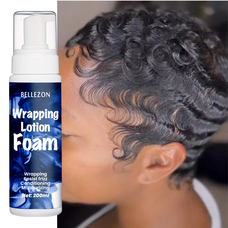 Curl Styling Foam Private Label Wrapping Lotion Hair Foam Wrap Mousse Hair Styling Mousse