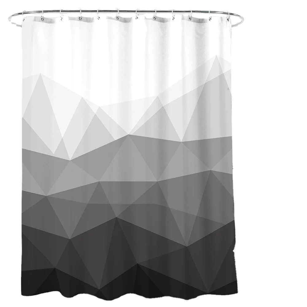 RTS художественная занавеска для душа водонепроницаемая ткань классный пейзаж Ландшафтная ванной