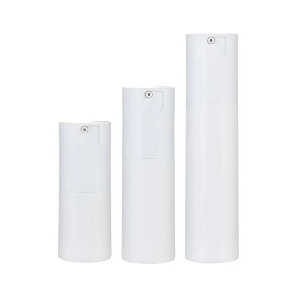 airless pump body lotion containers 15ml 30ml 50ml twisted lock airless pump body cream bottles for travel