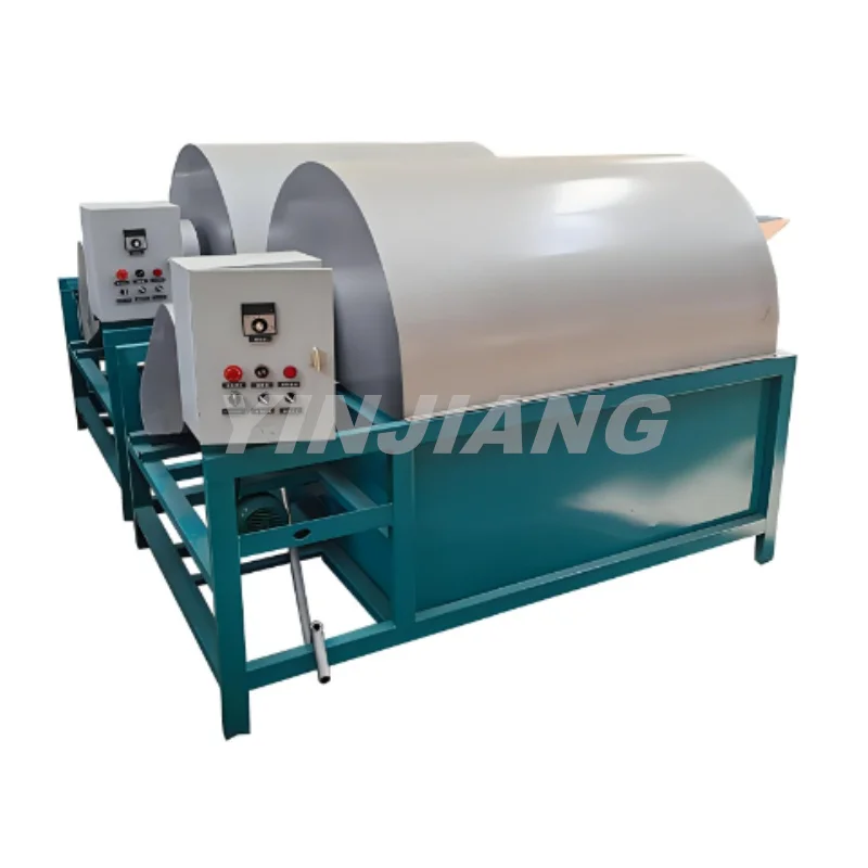 Large stainless steel electric peanut nut tea dryer roasting machine coffee beans cashew nuts peanuts
