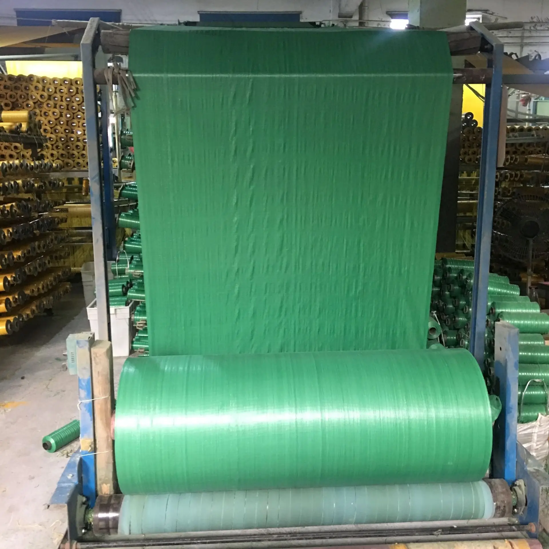 Woven Sack Grain Flour Large Bags with PE Liner Customized 20kg 25kg 50kg Factory Supply Blue Agriculture Fruit Bags Heat Seal