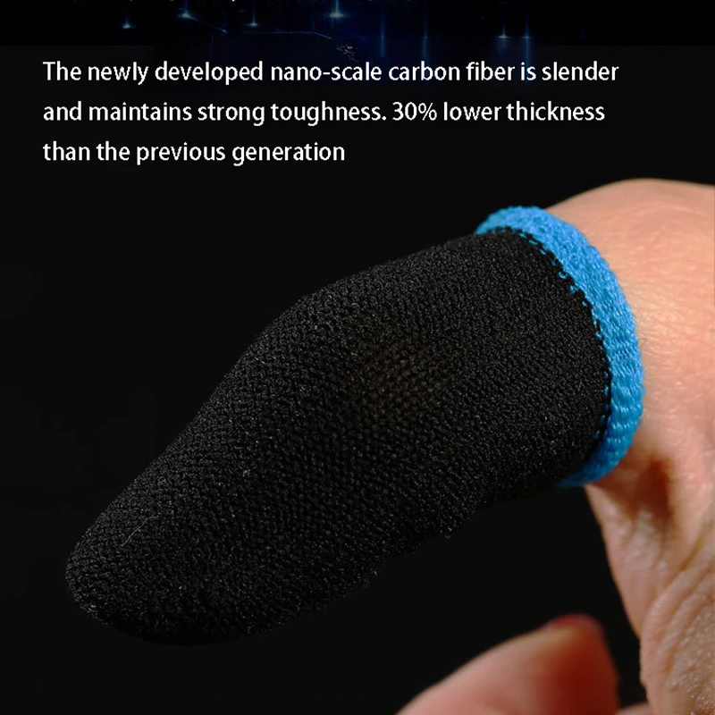 Finger Sleeve Feelers3 Sweat proof Sensitive No delay for Mobile Game PUBG for Phones Gaming Accessories with Gamepad