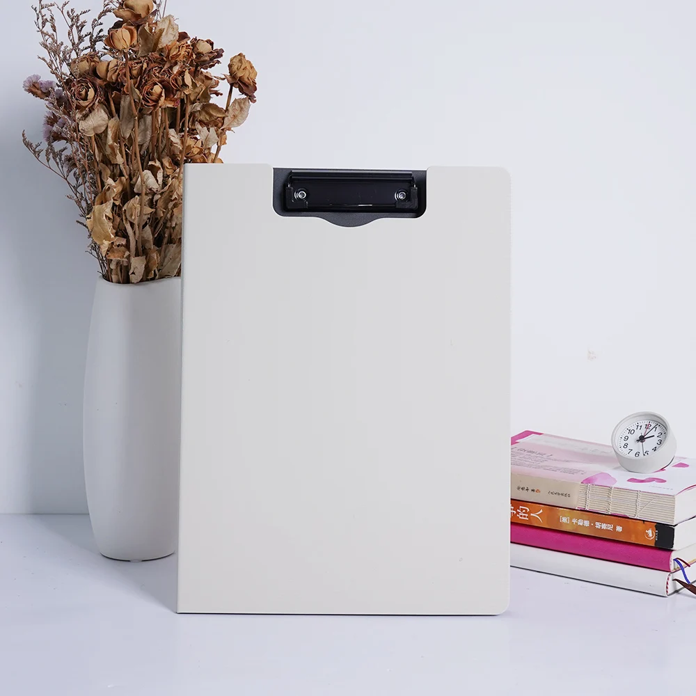 Пластиковая Складная папка для бумаг формата A4 из полипропилена и пены с металлическими зажимами