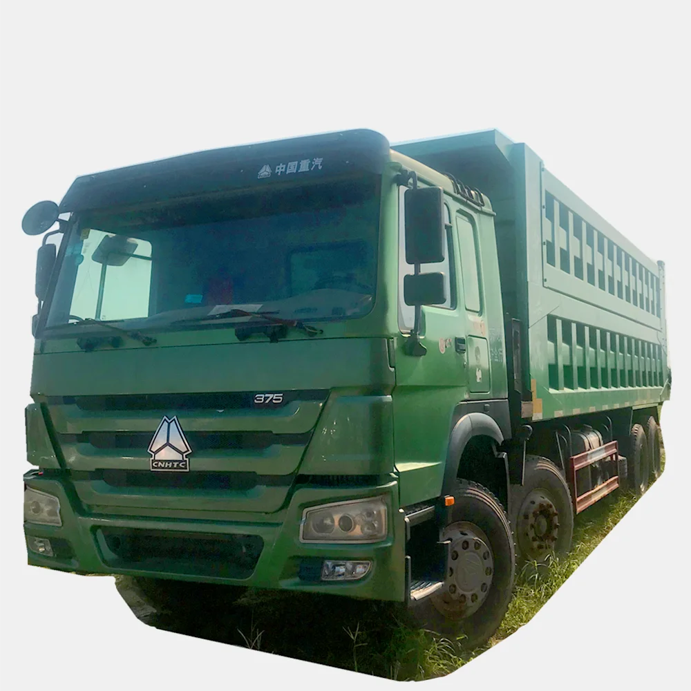 Used Howo Dump Truck 8x4 375hp  35-40ton Sinotruk Tipper Dump Truck for Africa  market