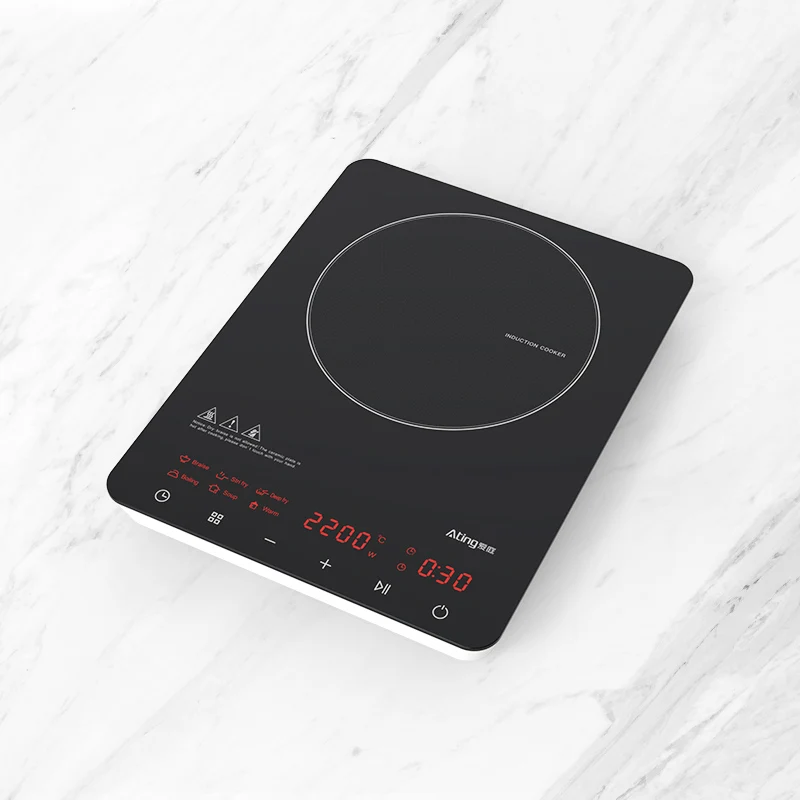 half bridge tech high-end market 2200W single induction cooker electric hot plate cooker with inverter