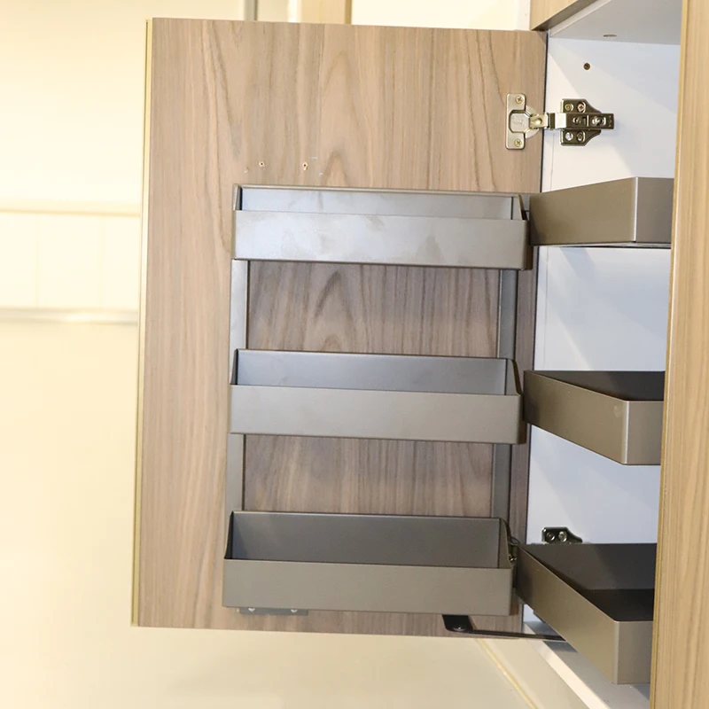 Floor cabinet easy to accept