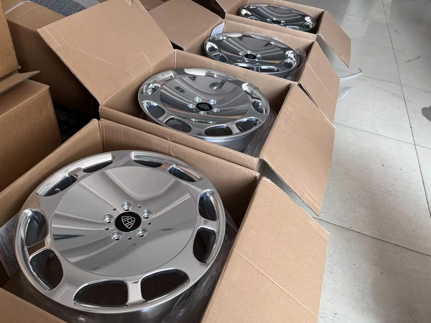 Hot selling wheel rims for Mercedes Benz S class W222 Maybach style