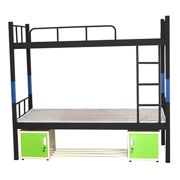 
Simple Design Custom Steel Double Deck Bunk Beds Metal Bunk Bed With Cabinets 
