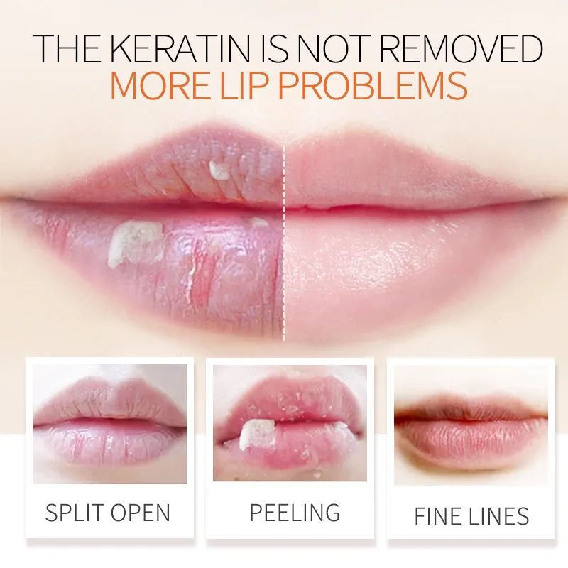 Organic lip mask & scrub Double-effect lip care collagen Exfoliating Moisturizing Vegan Private label lip scrub