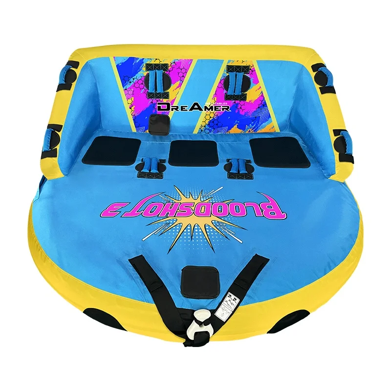 3 Person Big Mable Towable Tube and Ski Tubes for 3 Riders