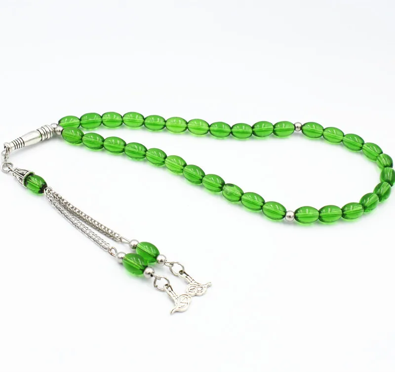 Rosary Resin Beads Islamic Tassel Pendant Islamic Tasbih Muslim Prayer Tasbih For Prayer Worship Supplies Accessory