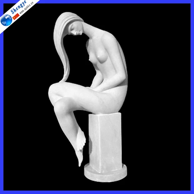 Gifts and crafts decorative ornaments desktop can be customized abstract female nude model statue sculpture.