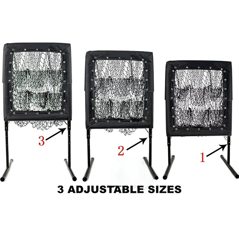 Customized Baseball Softball Hitting Net with 9 Pocket Baseball Pitching Net Baseball Training