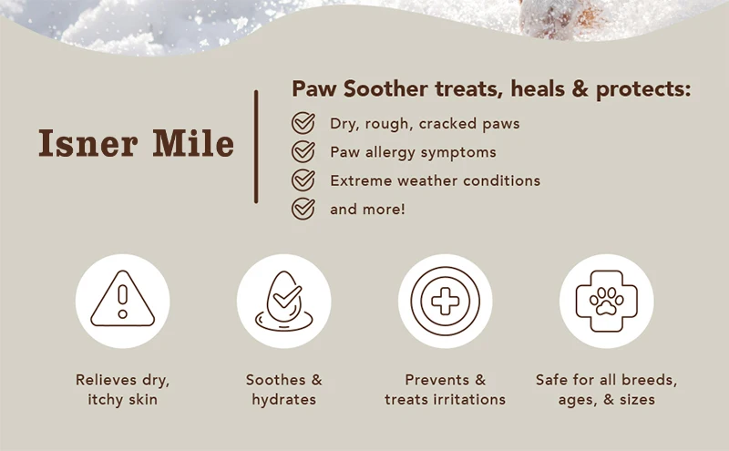 OEM/ODM Wholesale Natural Paw Soother Balm Dog Paw Cream Moisturizes Soothes Irritated Paws Protect Pet Dog Claw Care