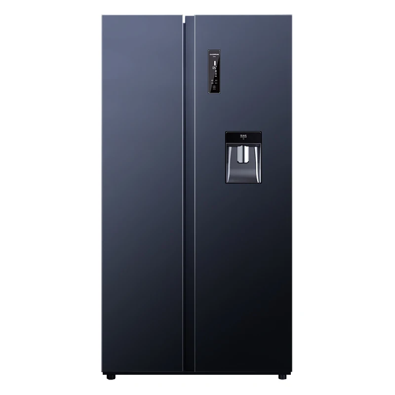 America Fridge Freezer French Side by Side Door Refrigerator with Water Dispenser