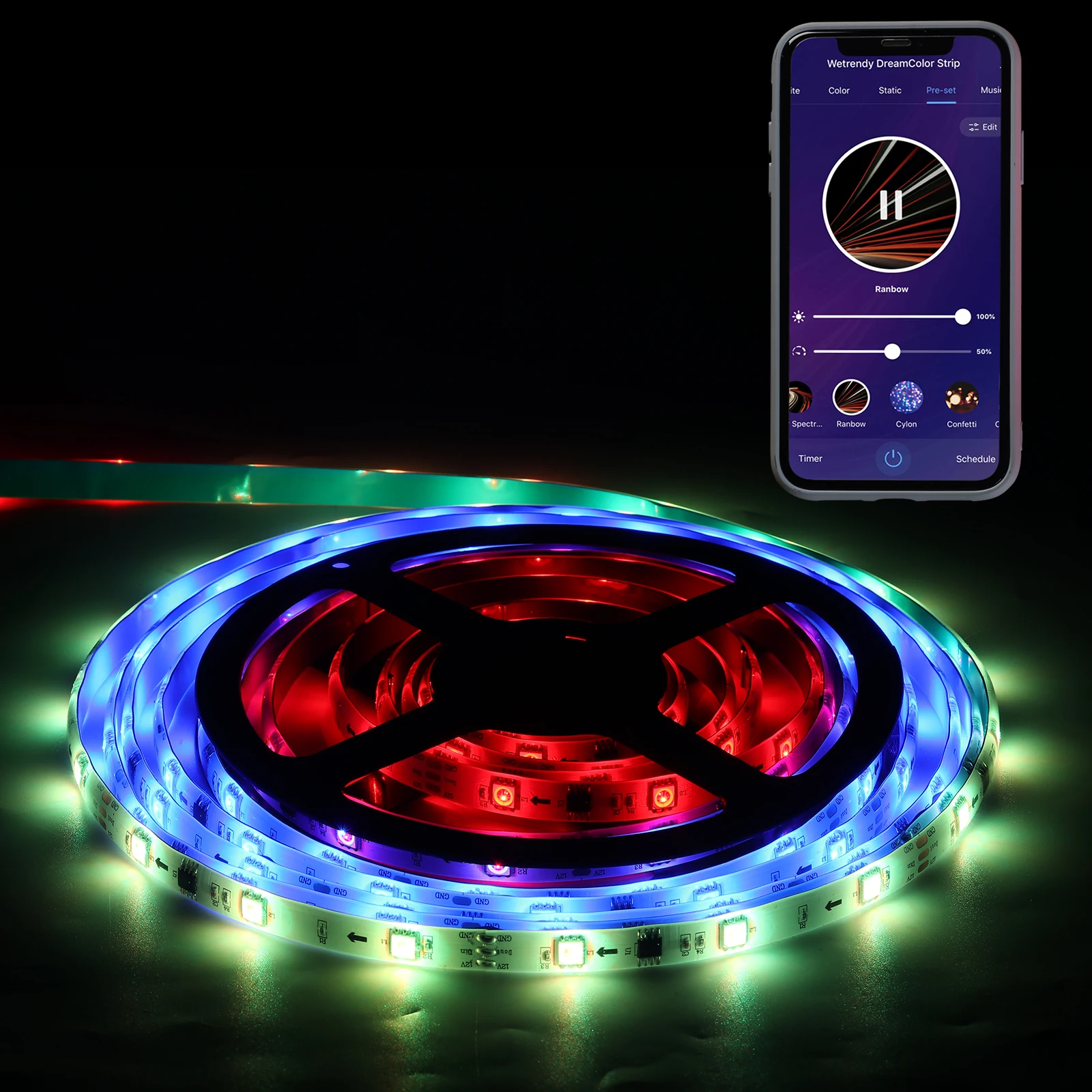 ws2812b 60led m dream color pixel led strip 2812b ws2812 rgbic addressable ws2812b