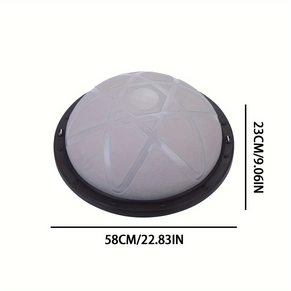 HT Wholesale High Quality Pvc Plastic Fitness Yoga Studio Special Balance Pilates Fitness Wave Velocity Wave Speed Balance Ball