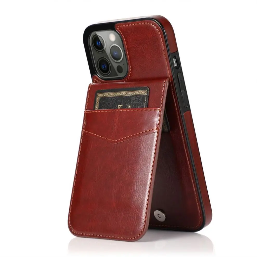 Wholesale Flip Leather Cover Case for iPhone 14 Pro Max 13 12 Mini 11 X XR XS 7 8 Plus Wallet Case with Credit Card Holder