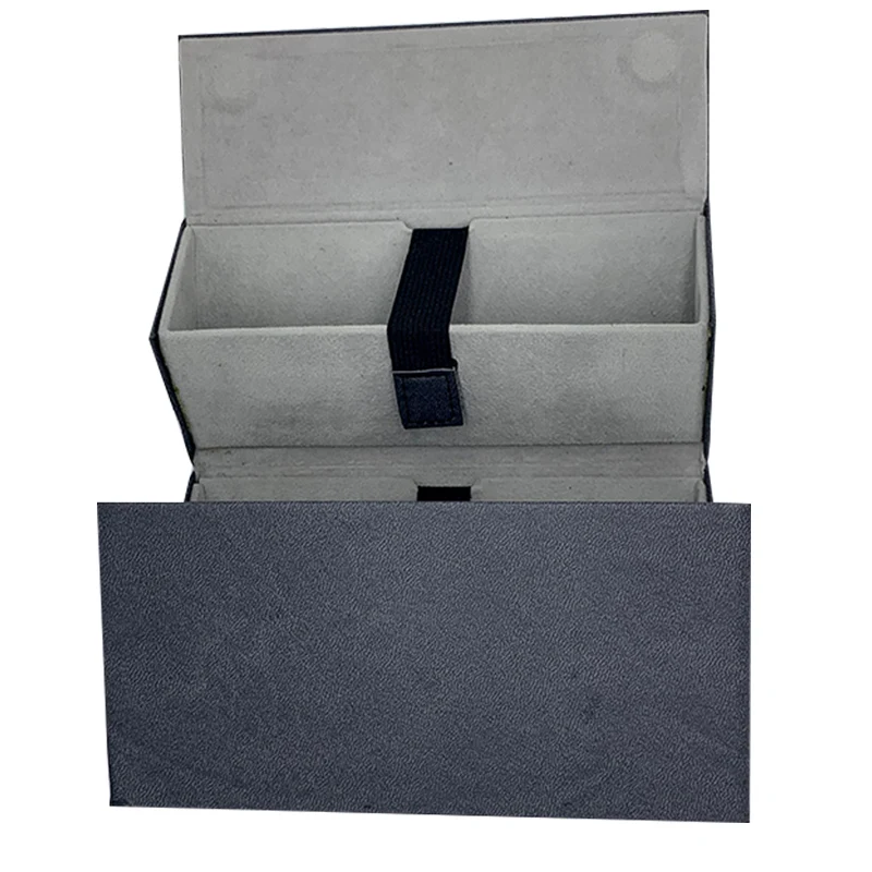 Wholesale Fashion Custom Leather 4 Slots Storage Box Women men Folding Sunglasses Case