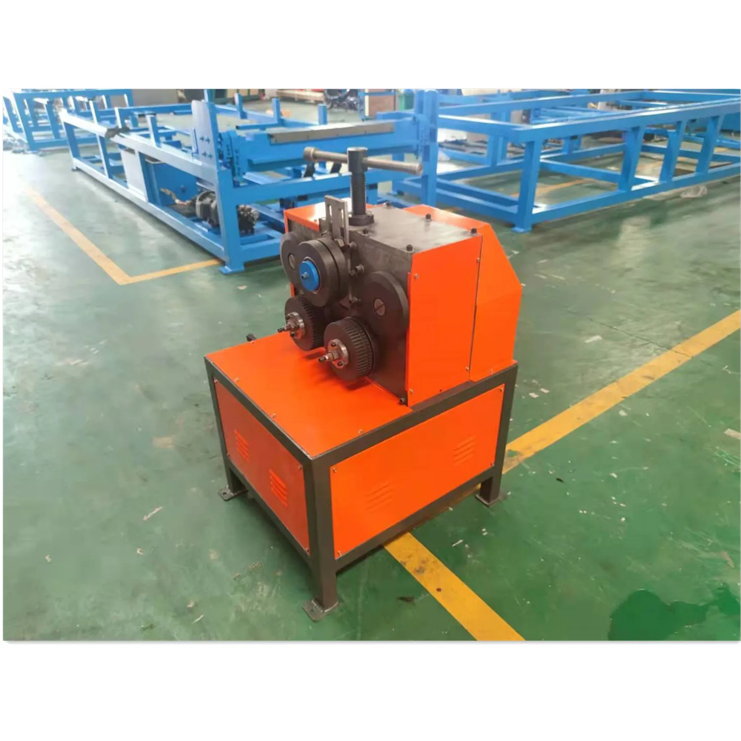 Ventilation Portable Iron Bending Machine/Electric Angle Steel Rolling Machine