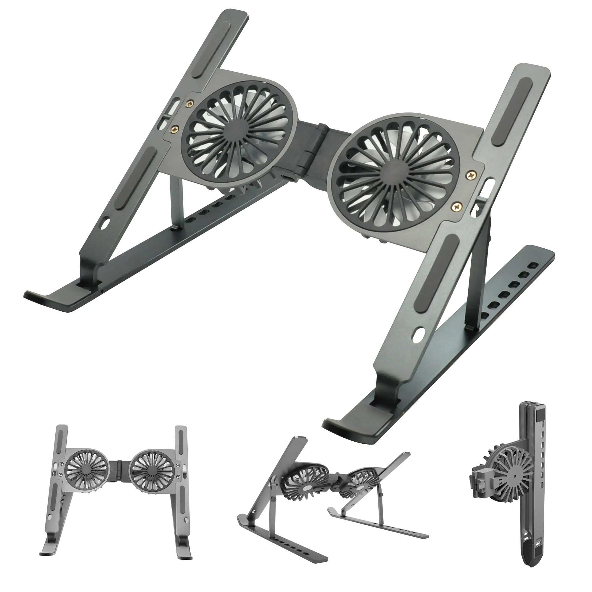 Factory 7 Levels Notebook Tablet PC sleeve stand Gaming cooler laptop cooling  laptop phone holder laptop stand with cooling fan