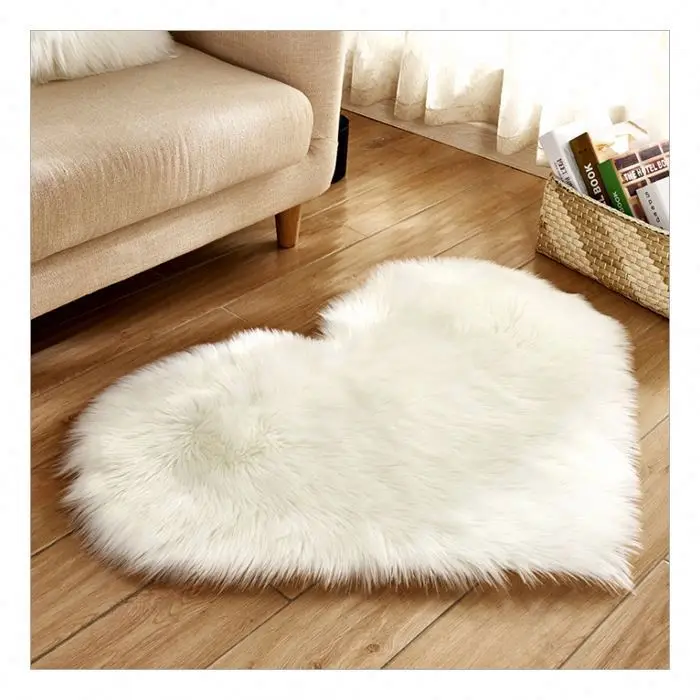 Wholesale washable small home faux fur rugs and carpet modern suppliers for bed room
