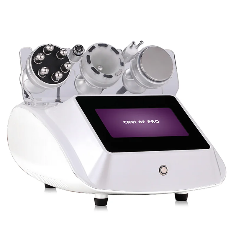 5 in 1 vacuum 40k ultrasonic cavitation RF body slimming fat burning skin rejuvenation laser machine