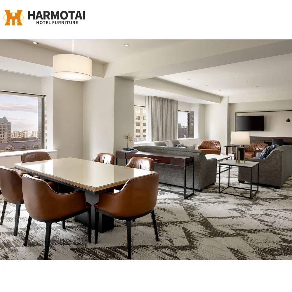 Роскошный современный комплект диванов из массива дерева от Foshan High-End мебель для гостиничной спальни столовой-современный дизайн