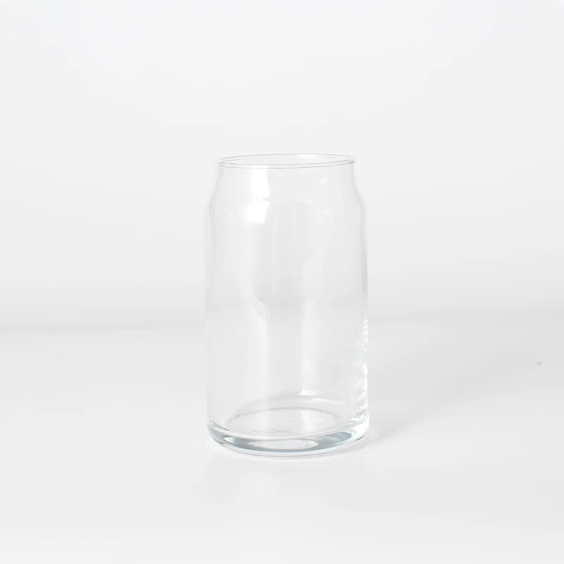 12oz 16oz Wholesale 12oz 16oz Cola Glass Cup Beer Can Cup Glass 600ml