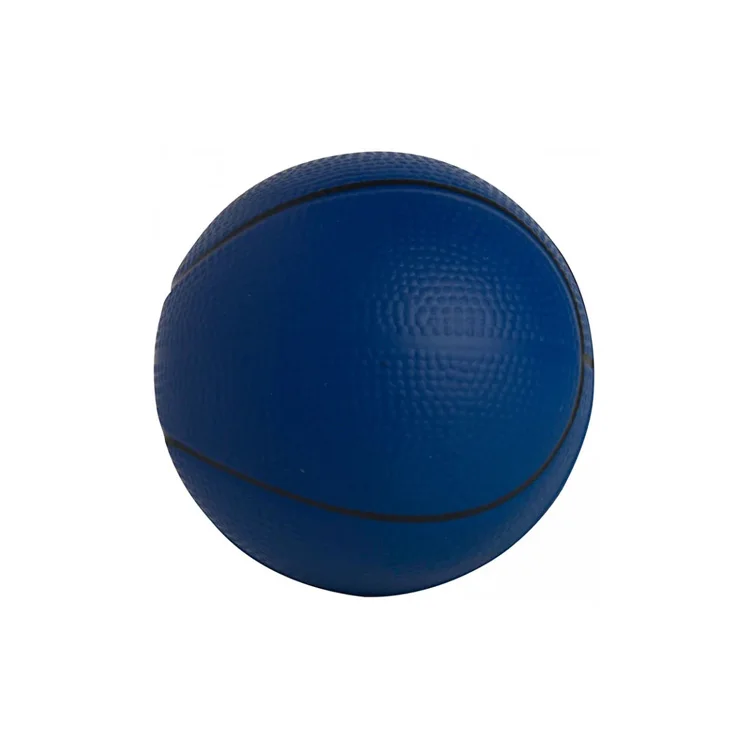 Manufacturers Pu Foam Slow Rising Stress Relief Ball Toy Basketball Stress Ball For Adults