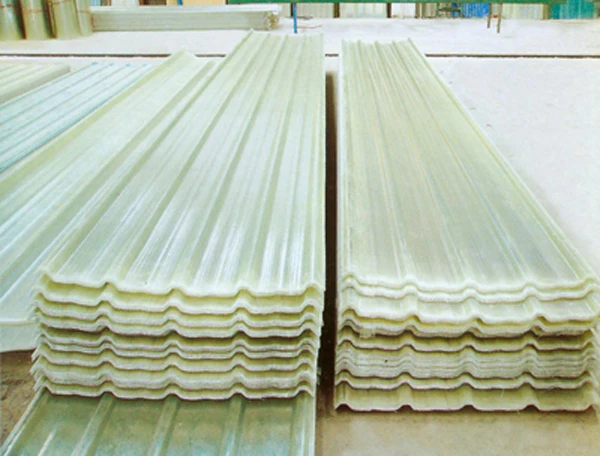 FRP Construction Material Transparent Roof for Better Natural Lighting