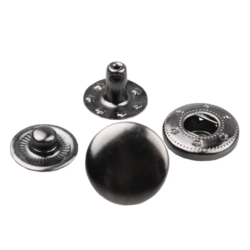 
Wholesale fashion garment metal accessories spring snap button fasteners 