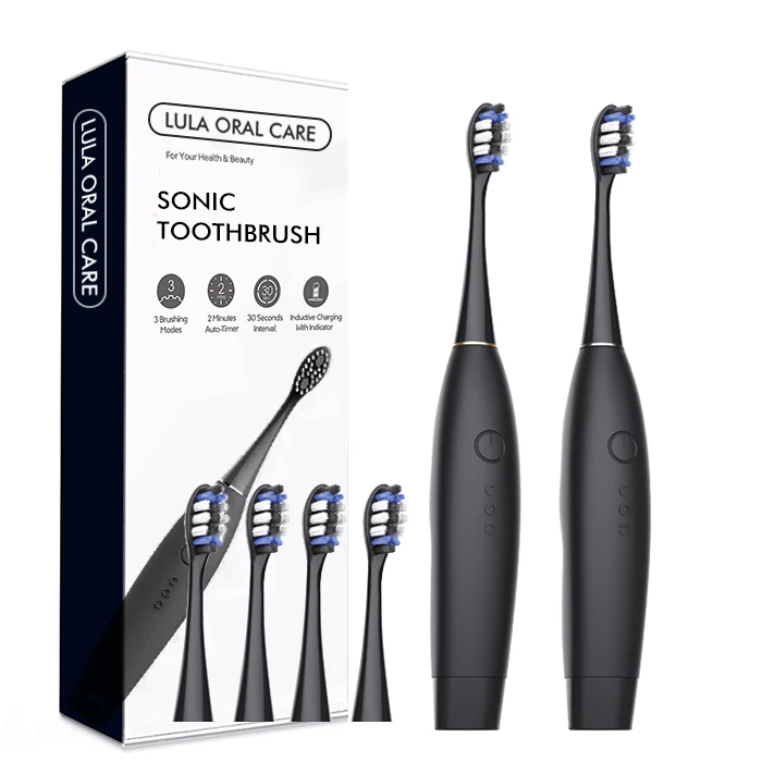 LULA Manufacturer cepillos de dientes electrico Electric Toothbrush Rechargeable Silicone Sonic Electric Toothbrush For Adults