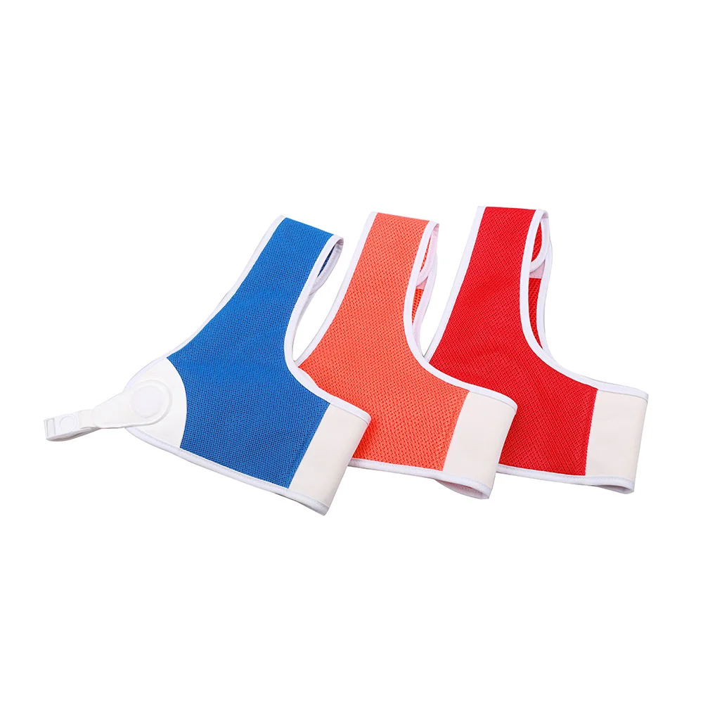 Manufacturer Factory Price Breathable Double Knit Sandwich Mesh Material Chest Protector Archery Chest Guard  In Stock