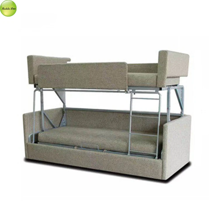 Iron cum sofa, canada wrought fabric sofa with wooden frame