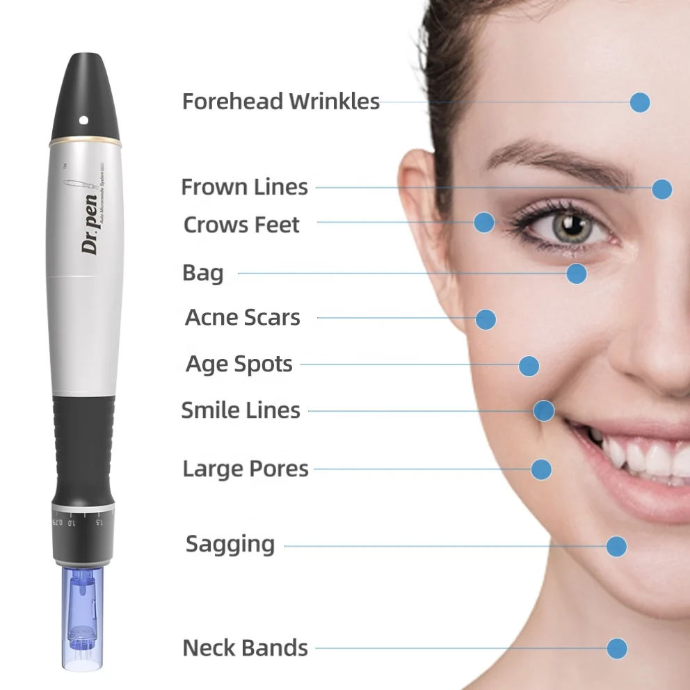 Лидер продаж Электрическая Микро-ручка для кожи Дерма-ручка Ultima A1 Dr. Pen антивозрастная терапия ухода за