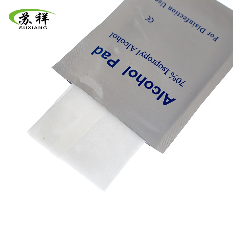 Factory price isopropyl alcohol wipes from Chinese factory 15x20cm